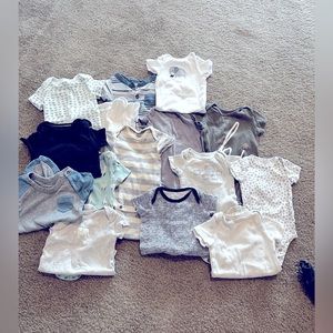 0-3 month baby bundle- gender neutral